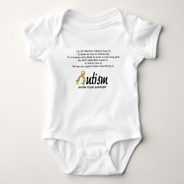 Autism Show Your Support Shirt (Front)