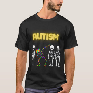 Autism Skelett Meme T-Shirt