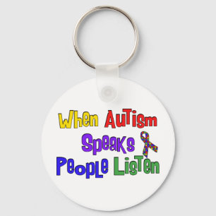Autism Speaks Key Ring
