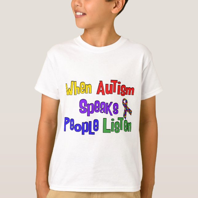 Autism Speaks T-Shirt (Front)