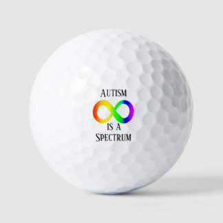 Autism Spectrum Awareness Golfball Golf Balls