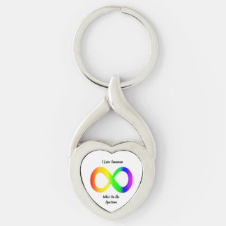 Autism Spectrum Awareness Metal Keychain