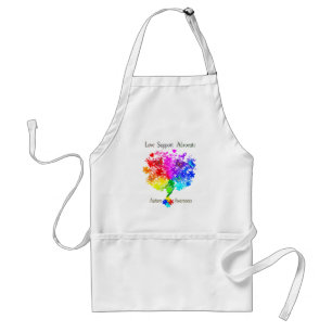 Autism Spectrum Tree Standard Apron