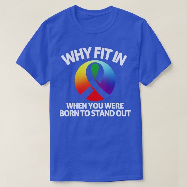 Autism support T-Shirt (Design Front)