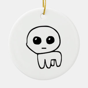 Autism TBH Creature Autism creature Ceramic Tree Decoration