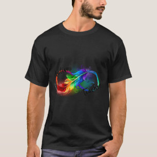 Autism Teacher Autism Rainbow Infinity Symbol Asd T-Shirt