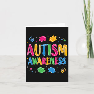 Autism Teacher Kids Colour Outside The Line Autism Card