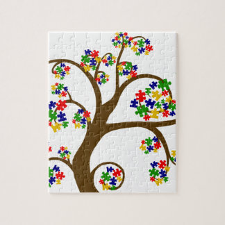 Autism Tree of Life Jigsaw Puzzle
