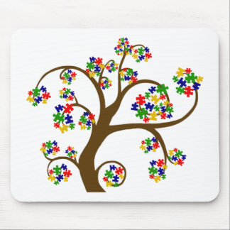 Autism Tree of Life Mouse Mat