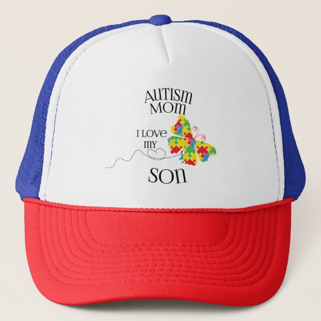 Autism Trucker Hat/Cap Hat (Front)