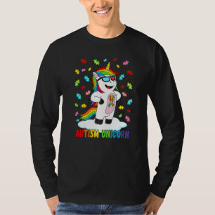 Autism Unicorn Puzzles Autism Awareness Autistic S T-Shirt
