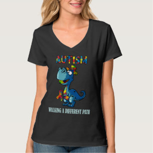 Autism Walking A Different Path For Mum And Baby T-Shirt