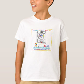 Autism Welcomed's "I Have Autism" KIDS Shirt