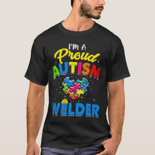 Autism Welder Autism Awareness Accept Support Love T-Shirt