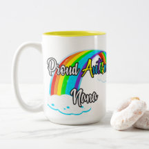 Autism with Love: Proud Nana Coffee Mug