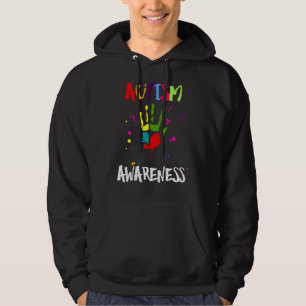 Autism With Your Hands Autism Awareness World Day Hoodie
