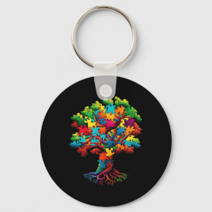 Autism Women Men Adults Kids Austim Awareness Key Ring