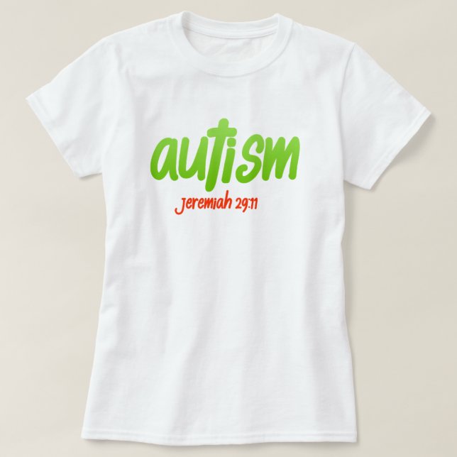 Autism -  Women's Hanes Nano V-Neck T-Shirt (Design Front)