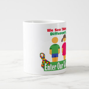 Autism World -Jumbo Mug