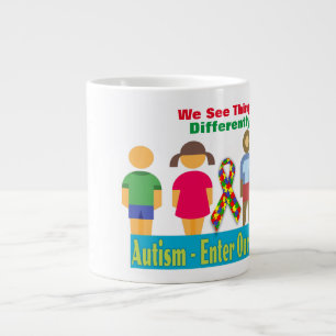 Autism World -Jumbo Mug