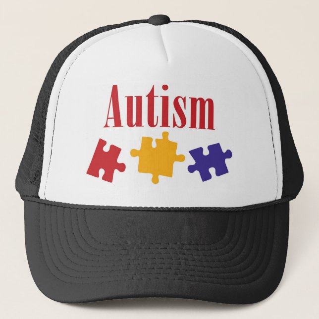 AUTISM - Would you know if you saw it? Trucker Hat (Front)