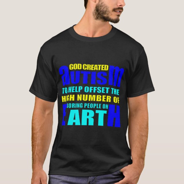 autism's purpose T-Shirt (Front)