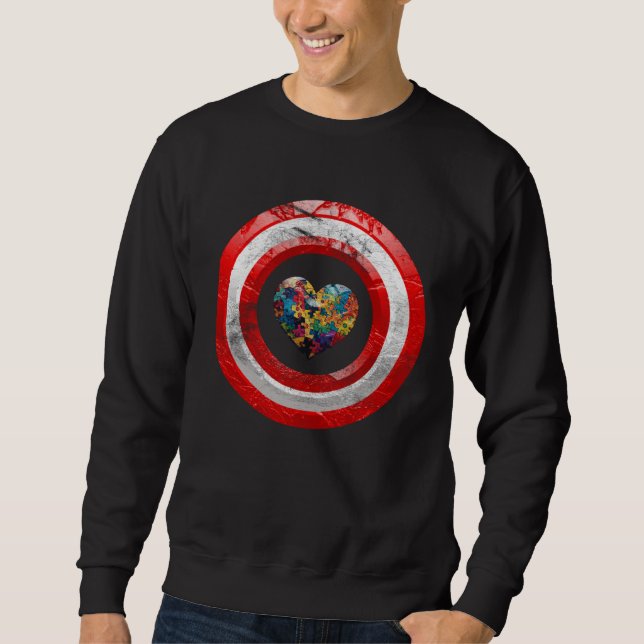 Autist diversity autism equality Autist Sweatshirt (Front)