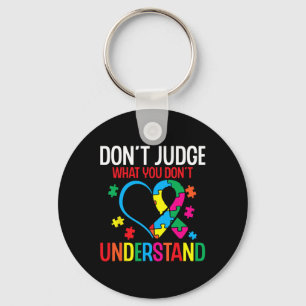 Autist Support Autism  Key Ring