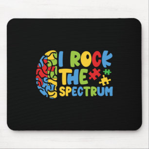 Autistic Autism Awareness Boys Toddler I Rock The Mouse Mat