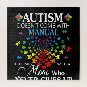 Autistic Autism Doesn't Come With Manual Jigsaw Puzzle