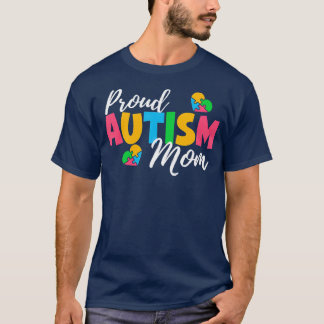 Autistic Awareness Month Womens Proud Autism Mom A T-Shirt