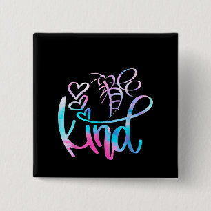 Autistic   Be Kind Autism Awareness 15 Cm Square Badge