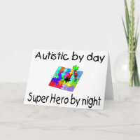 Autistic By Day Super Hero By Night