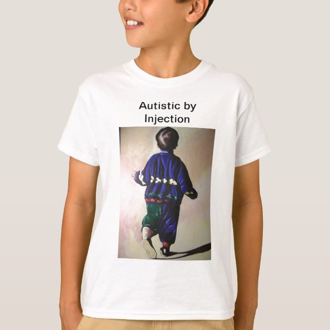 Autistic by Injection T-Shirt (Front)