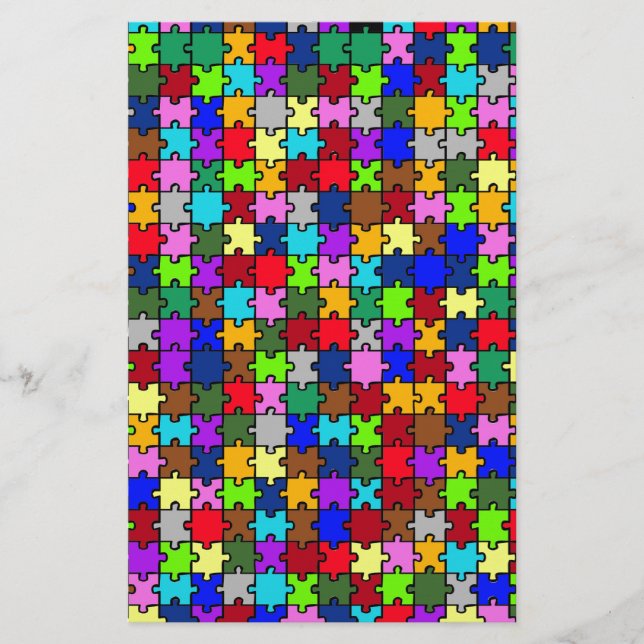 Autistic Jigsaw Stationery (Front)