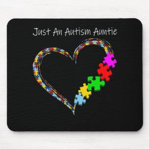 Autistic Just An Autism Auntie Mouse Mat