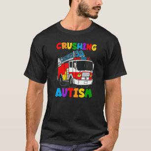Autistic Kids Autism Awareness Crushing Autism T-Shirt