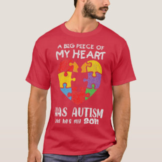 Autistic Kids Autism Awareness Dad Mom Parent Gift T-Shirt