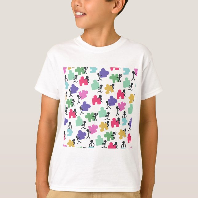 autistic people T-Shirt (Front)