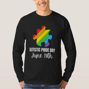 Autistic Pride Day Autism Awareness Month Neurodiv T-Shirt