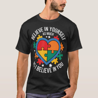 Autistic Pride For Son Autism T-Shirt