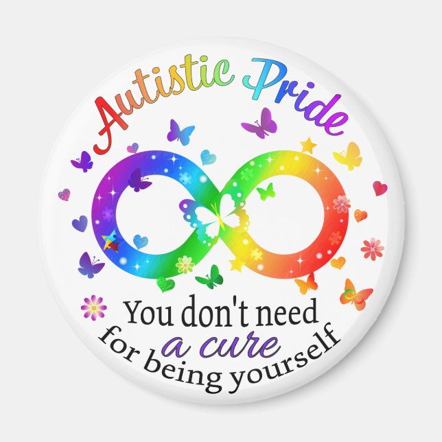 Autistic Pride Magnet (Front)