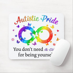 Autistic Pride Mouse Mat