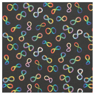 Autistic Pride Neurodiversity Acceptance Fabric