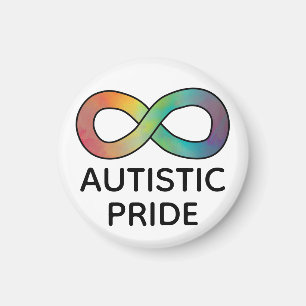 Autistic Pride Neurodiversity Acceptance Magnet