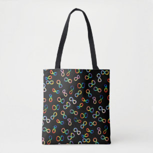 Autistic Pride Neurodiversity Acceptance Tote Bag