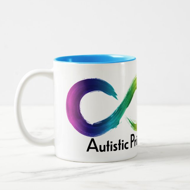 Autistic Pride Neurodiversity Mug (Left)