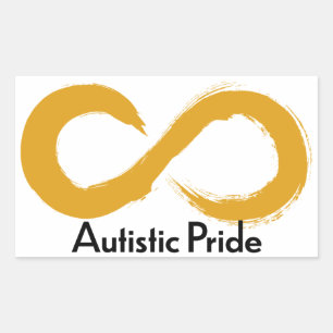 Autistic Pride Rectangular Sticker