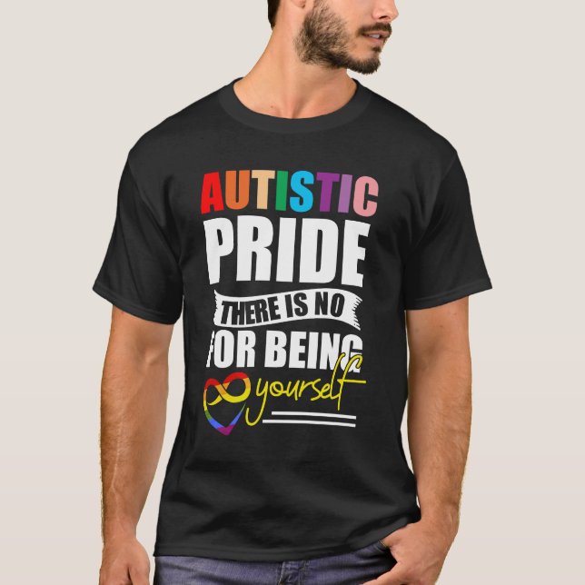  Autistic Pride Shirt, Autism Shirt, Neurodivers T-Shirt (Front)