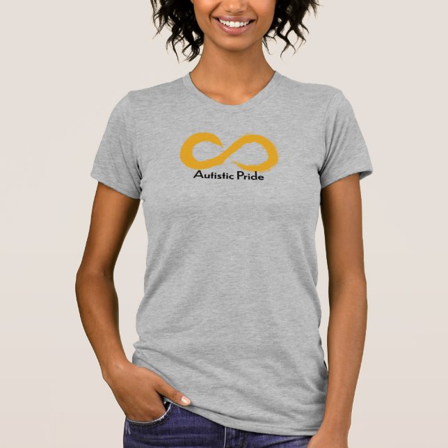 Autistic Pride T-Shirt (Front)